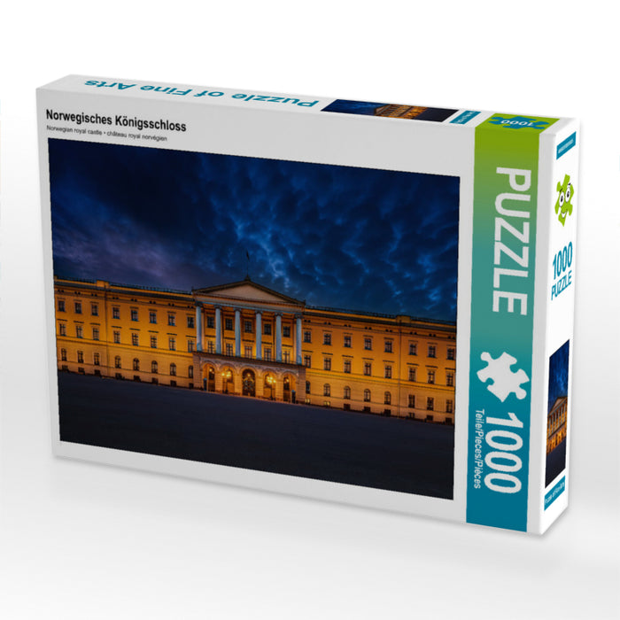 Norwegisches Königsschloss - CALVENDO Foto-Puzzle