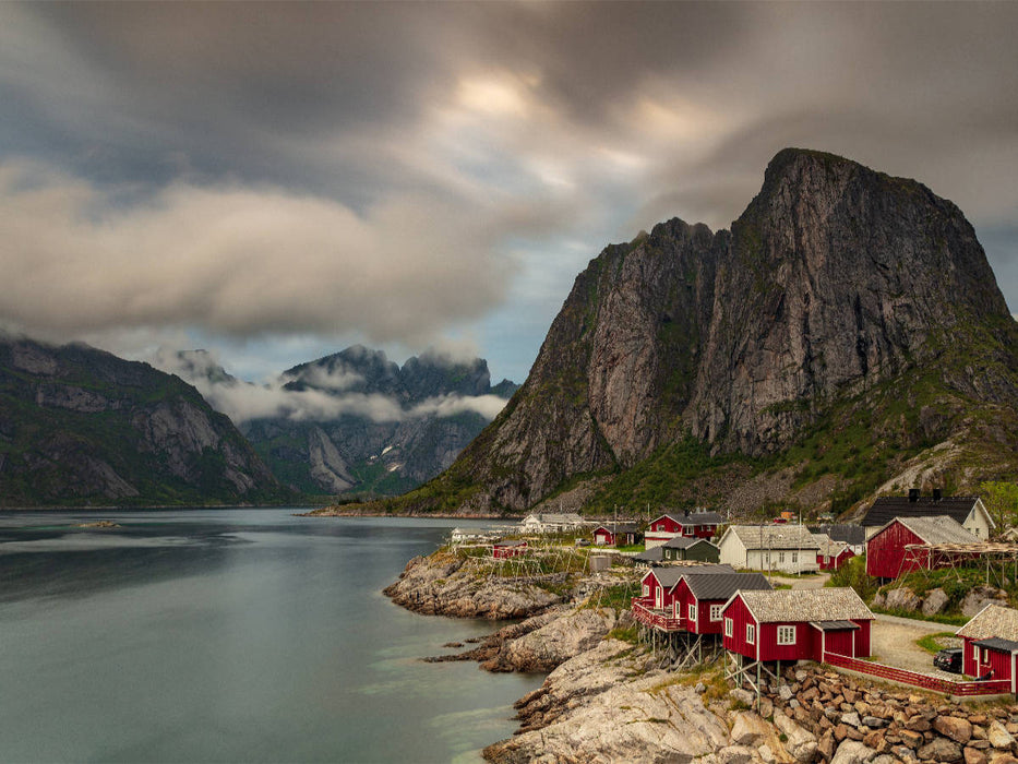 HAMNOY LOFOTEN - Puzzle photo CALVENDO 