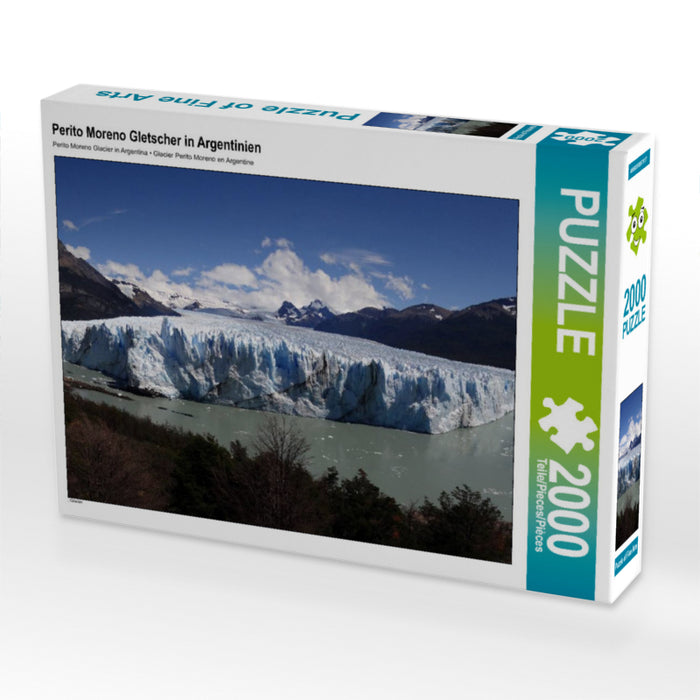 Perito Moreno Glacier in Argentina - CALVENDO photo puzzle 