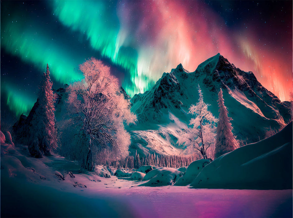 Aurora Borealis - CALVENDO Foto-Puzzle'