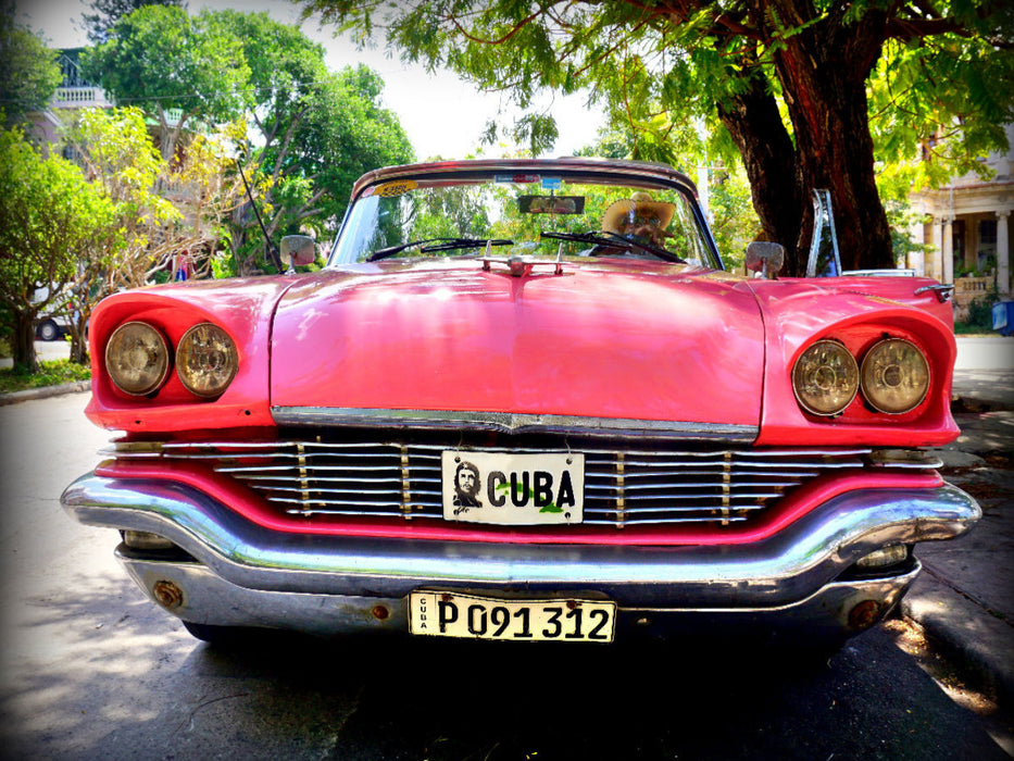 Der US-Oldtimer Chrysler New Yorker in Havanna - CALVENDO Foto-Puzzle