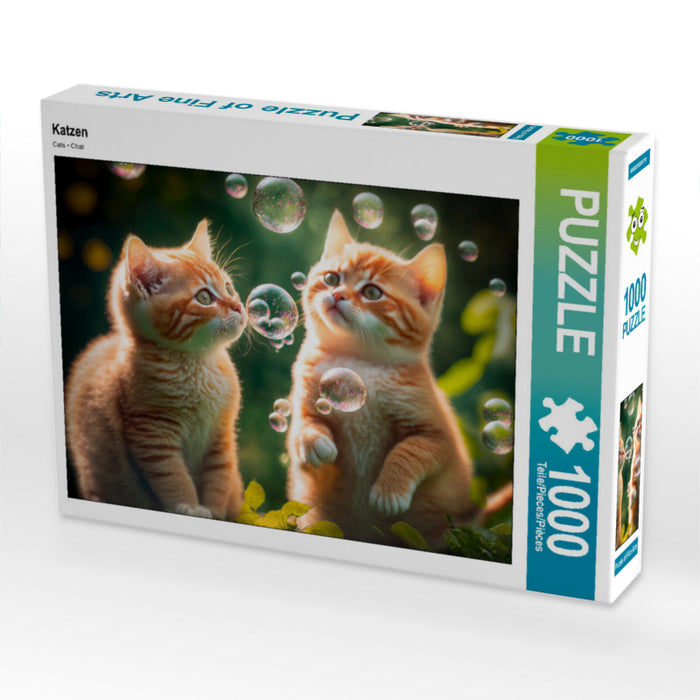 Katzen - CALVENDO Foto-Puzzle