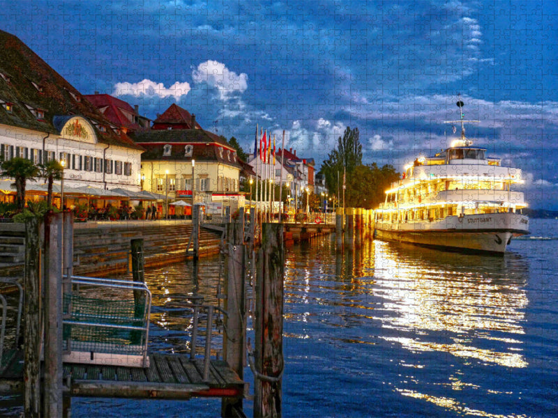 On the waterfront in Überlingen - CALVENDO photo puzzle 