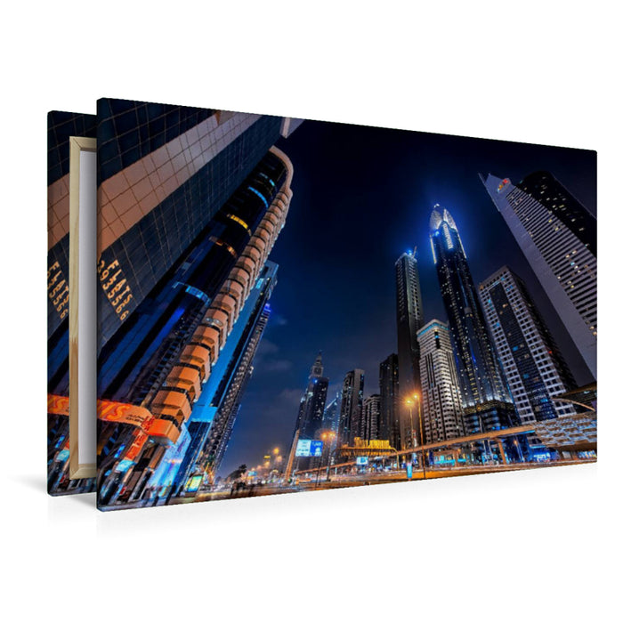 Premium textile canvas Sheikh Zayed Road 