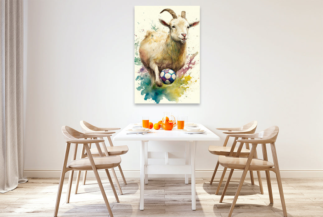 Premium textile canvas Racing Goat 