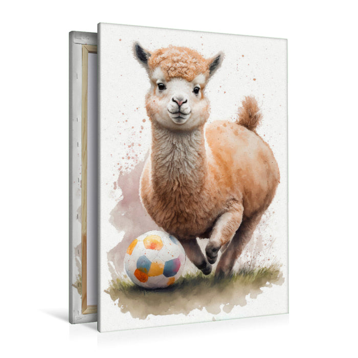 Premium textile canvas Storming Alpaca 