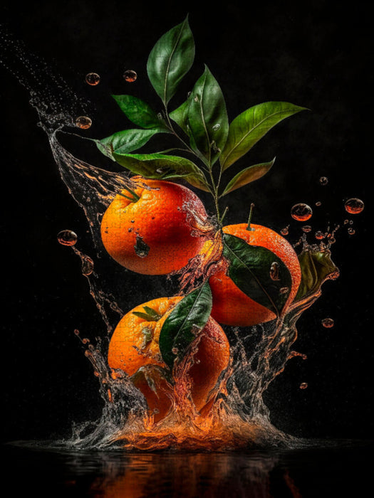 Mandarines - Puzzle photo CALVENDO' 