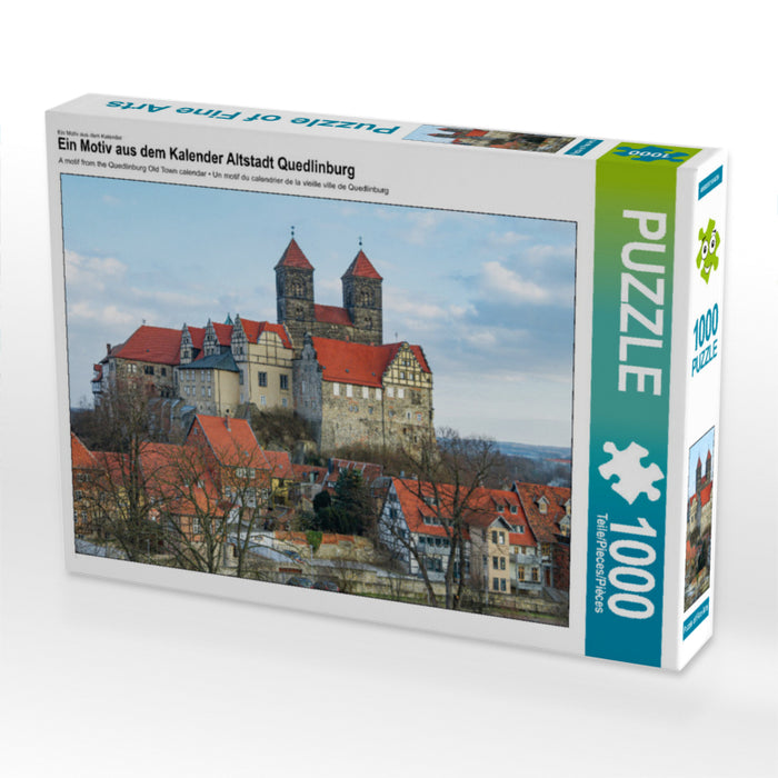 Altstadt Quedlinburg - CALVENDO Foto-Puzzle