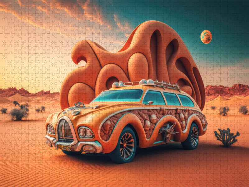 Futuristischer Car - CALVENDO Foto-Puzzle