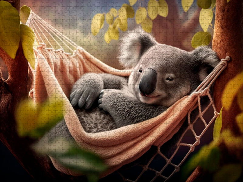 Entspannungs-Koala - CALVENDO Foto-Puzzle'