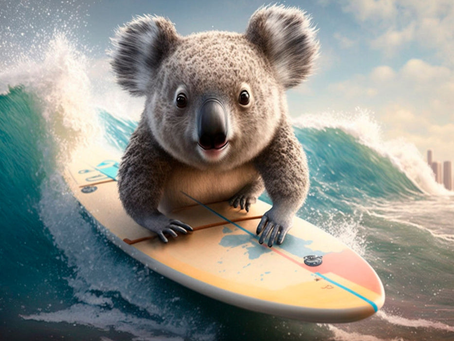 Urlaubs-Koala - CALVENDO Foto-Puzzle'