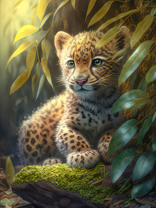 Baby geetah - CALVENDO photo puzzle 