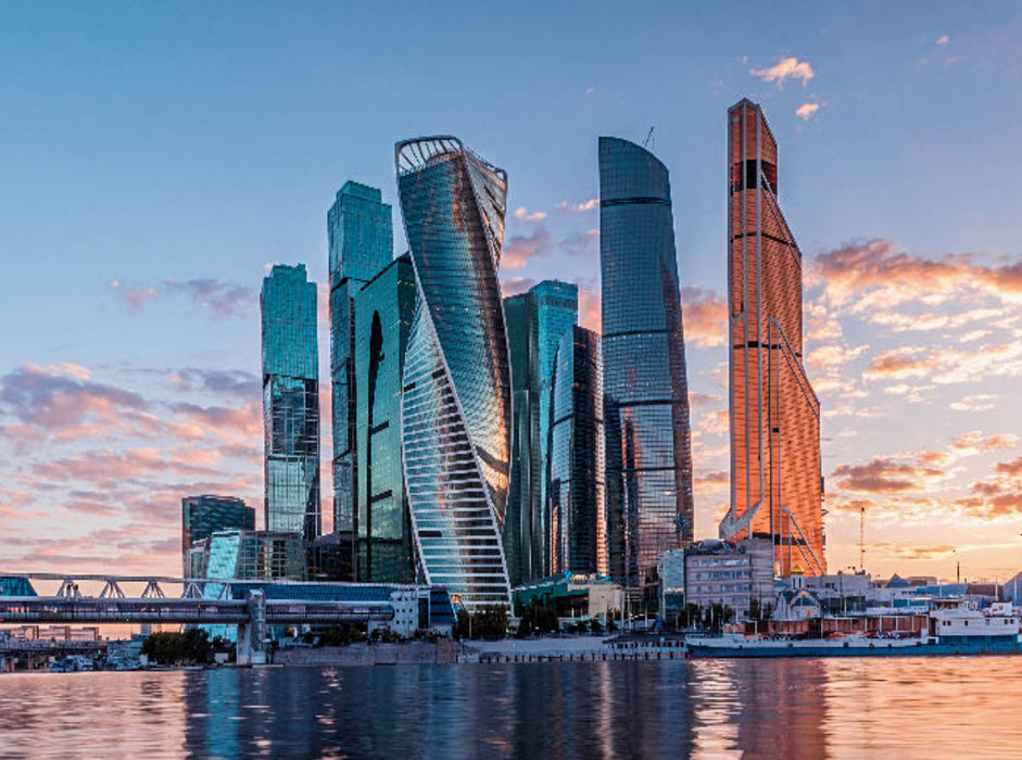 Skyline von Moskau - CALVENDO Foto-Puzzle