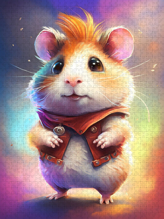 A hamster on an adventure - CALVENDO photo puzzle 