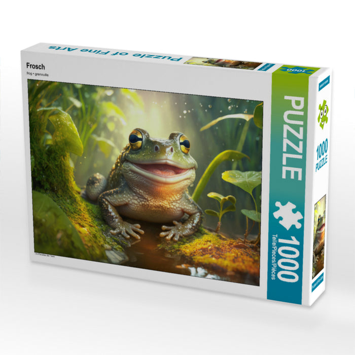 Frog - CALVENDO photo puzzle 