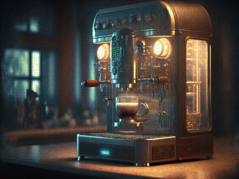 Machine à café classique - Puzzle photo CALVENDO 
