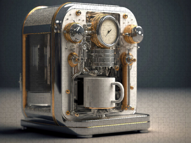 Moderne Kaffeemaschine - CALVENDO Foto-Puzzle'