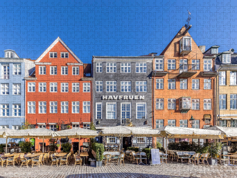 Nyhavn Uferpromenade - CALVENDO Foto-Puzzle'