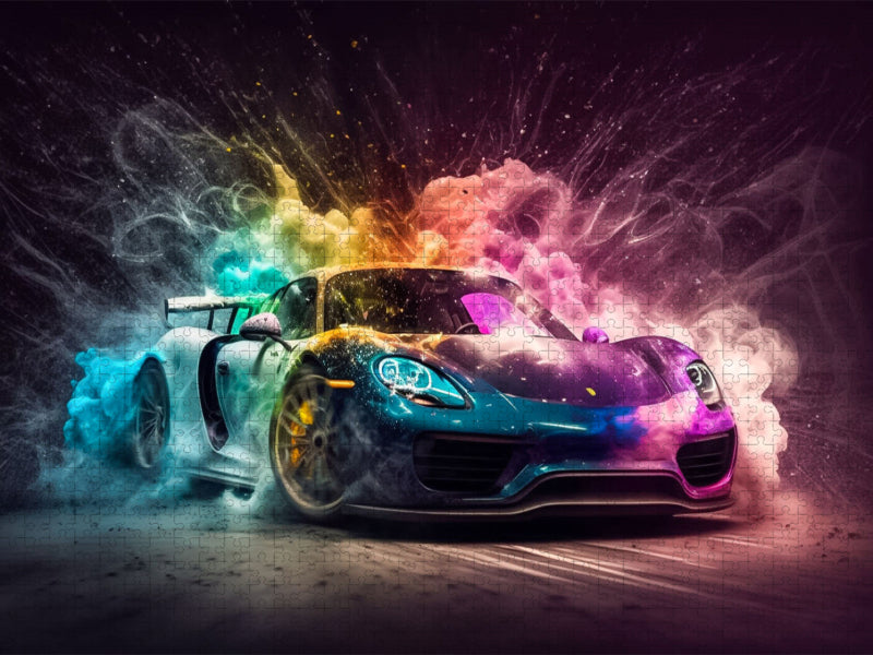 Porsche 918 Spyder - CALVENDO Foto-Puzzle'