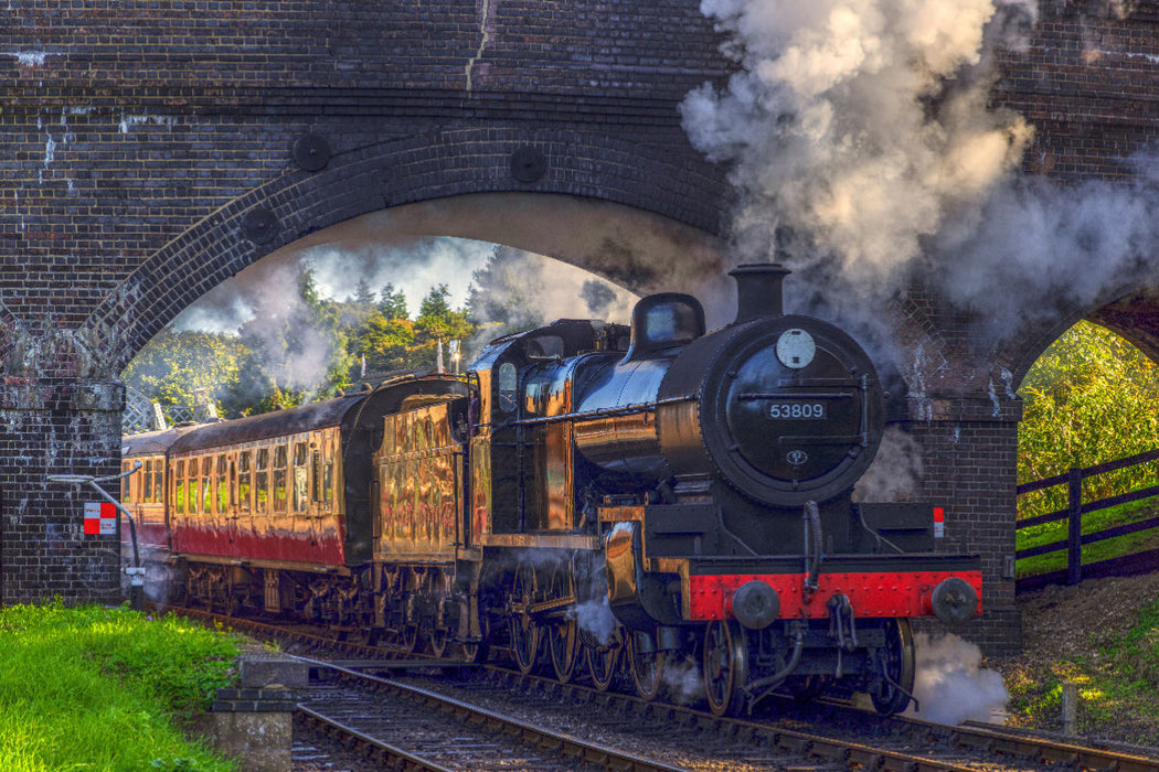 Premium Textil-Leinwand North Norfolk Railway