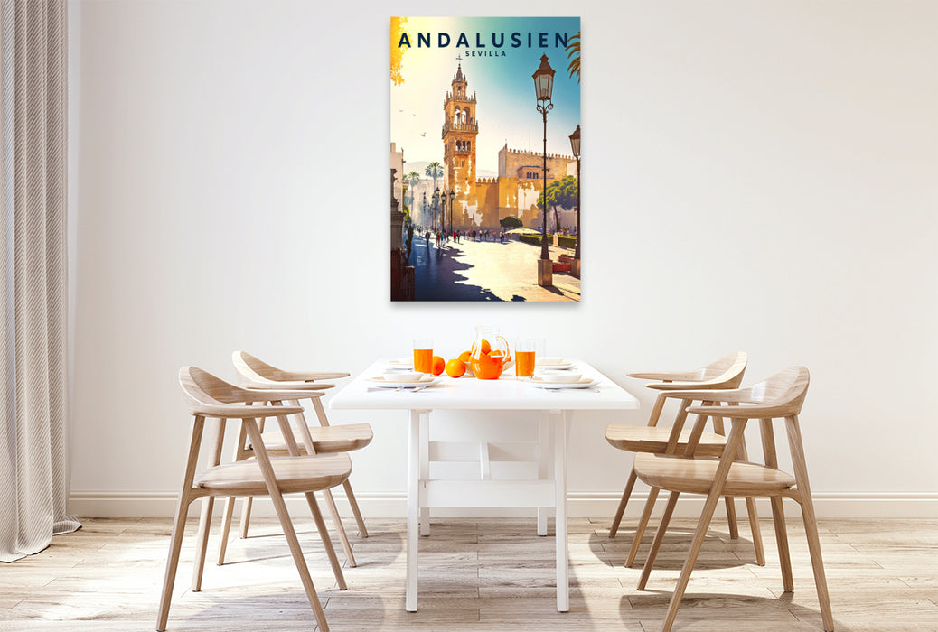 Premium textile canvas Seville 