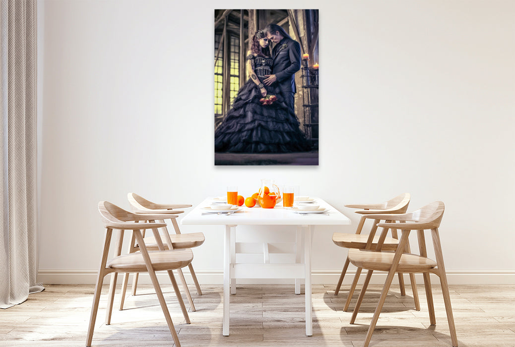 Premium textile canvas Gothic 