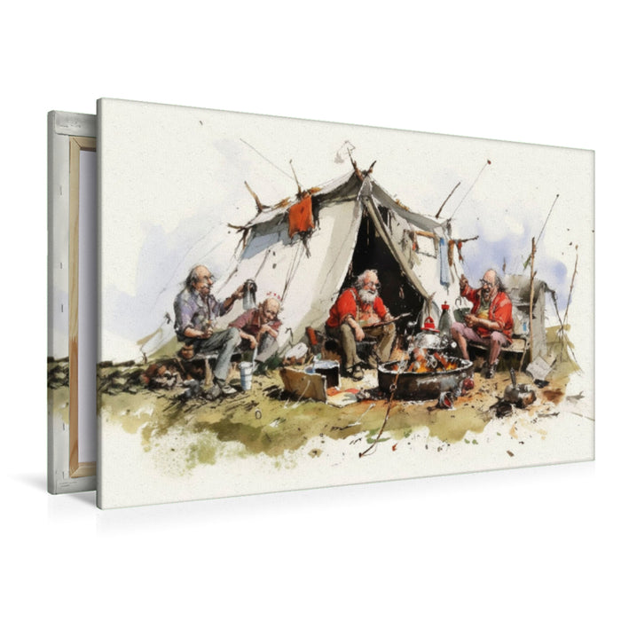 leinwand zelt Premium Textil-Leinwand Zelten — calvendoverlag
