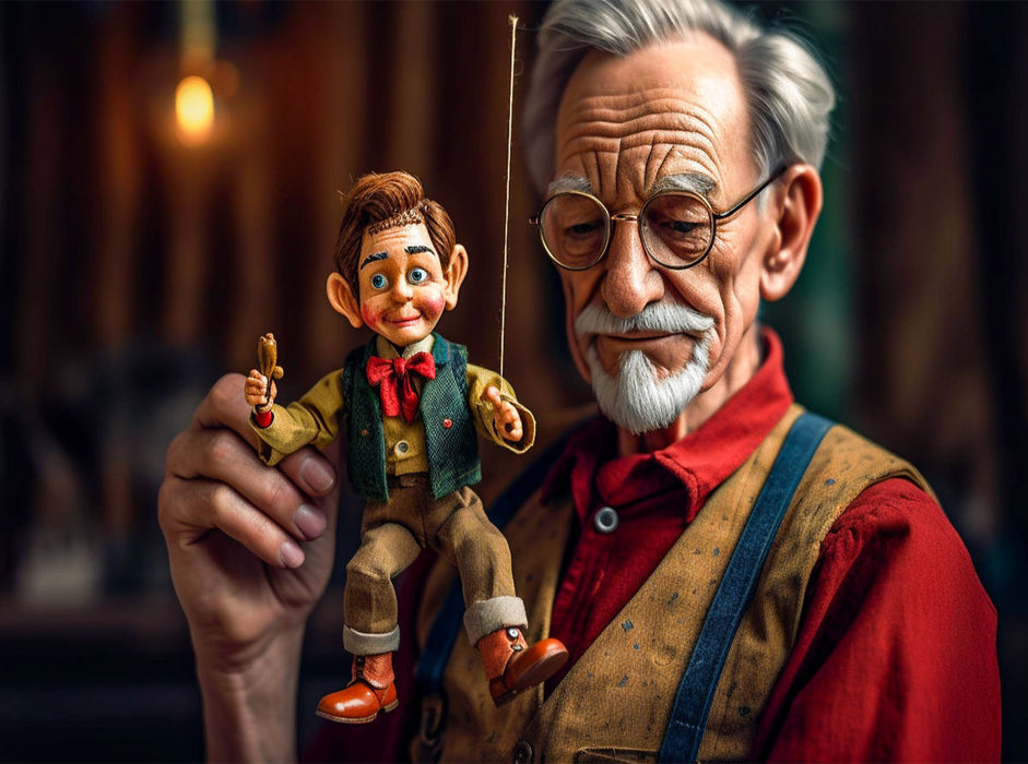 Les Aventures de Pinocchio de Carlo Collodi - CALVENDO Photo Puzzle' 