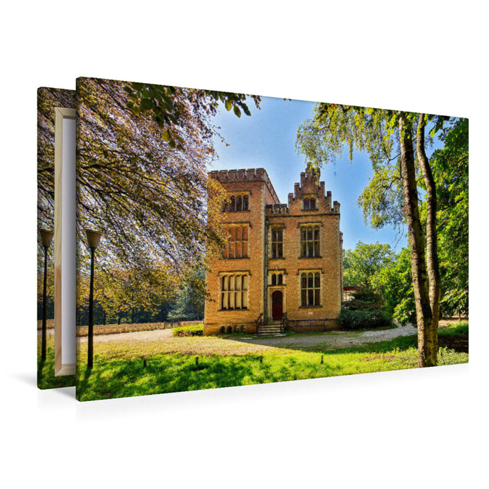 Premium Textil-Leinwand Kasteel Tudor