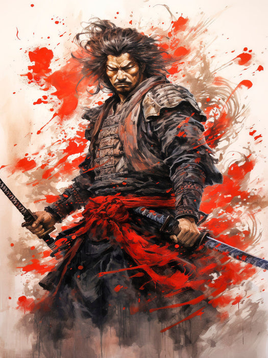 Der Samurai - Loyalität und Ehre bis in den Tod - CALVENDO Foto-Puzzle'