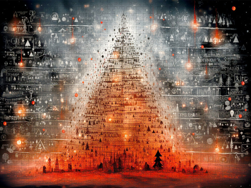 Weihnachtsbaum - CALVENDO Foto-Puzzle'