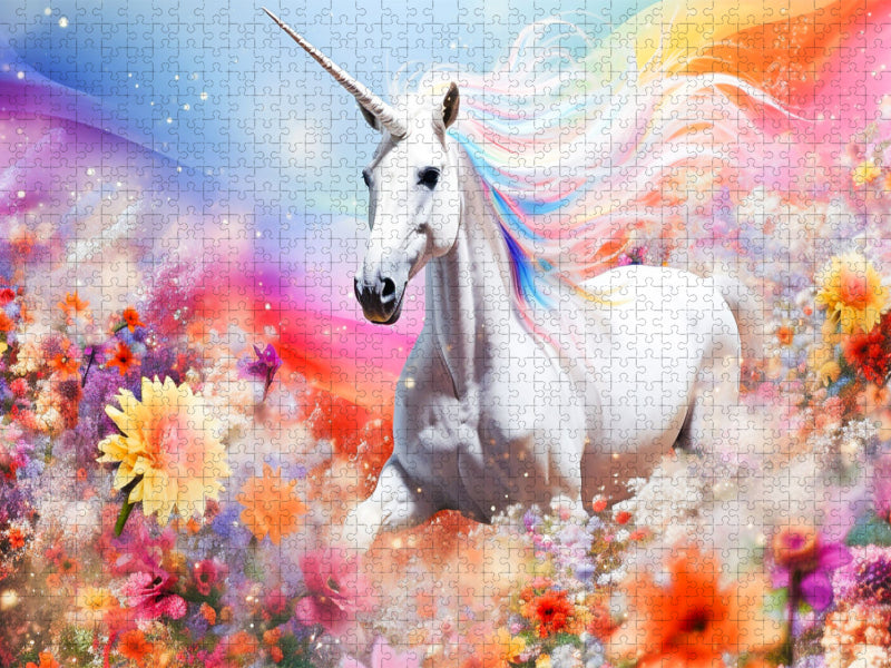 Ein Motiv aus dem Kalender Einhorn und coole Sprüche - CALVENDO Foto-Puzzle'