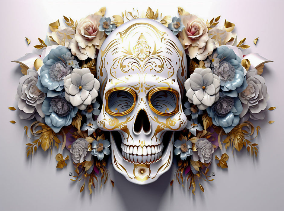 Ein Motiv aus dem Kalender Skull Flower - Totenkopf ART - CALVENDO Foto-Puzzle'