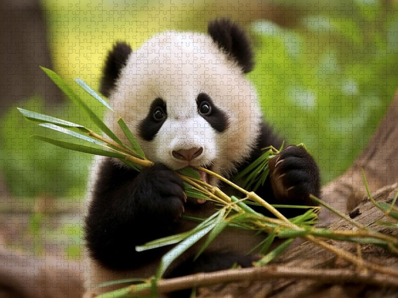 Panda Jungtier - CALVENDO Foto-Puzzle'