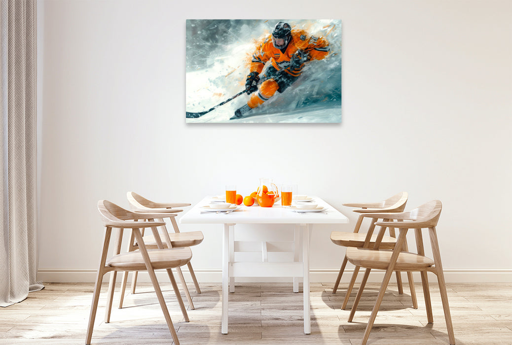 Hockey sur glace en toile textile haut de gamme, compétences de patinage 