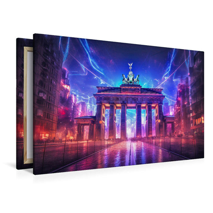 Premium textile canvas Brandenburg Gate - Berlin 