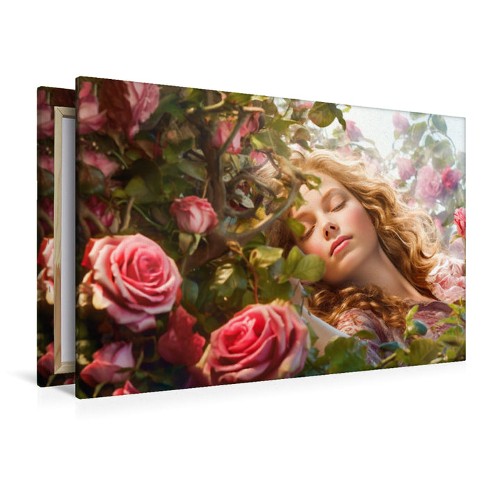 Premium textile canvas Sleeping Beauty 