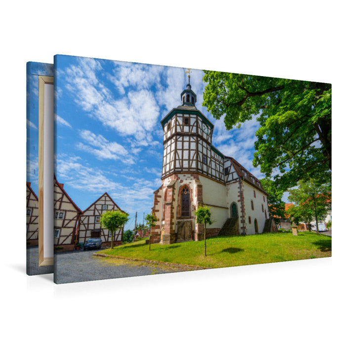 Premium Textil-Leinwand Ein Motiv aus dem Kalender Gerstungen Impressionen