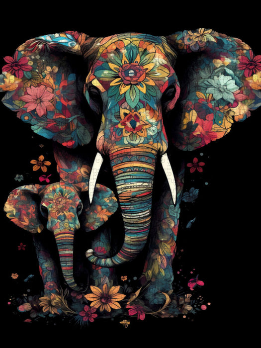 Elefanten - CALVENDO Foto-Puzzle'