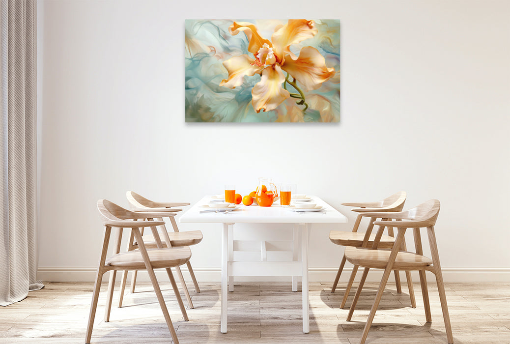 Premium textile canvas orchid 