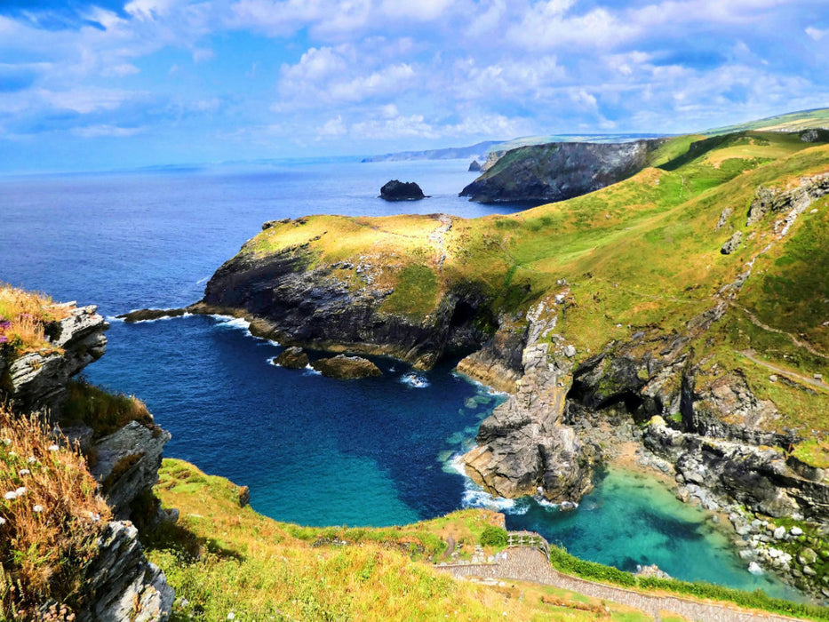 Tintagel - Cornwall - CALVENDO Foto-Puzzle'