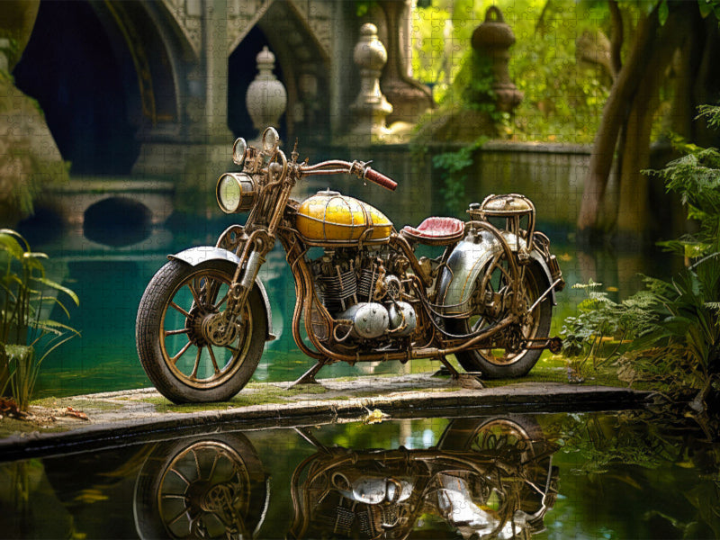 Motorradsommer - CALVENDO Foto-Puzzle'