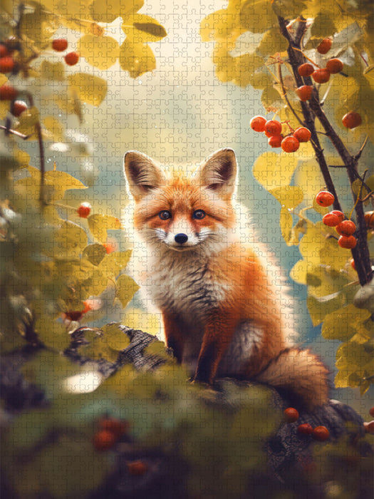 Ein Motiv aus dem Kalender Zauberhafte Füchse - CALVENDO Foto-Puzzle'