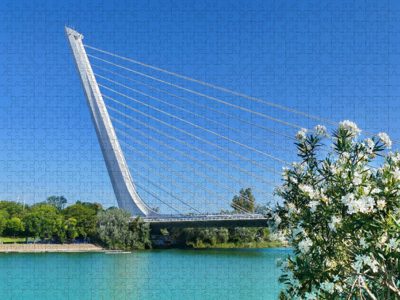 Sevillia, Puente del Alamillo - CALVENDO Foto-Puzzle'