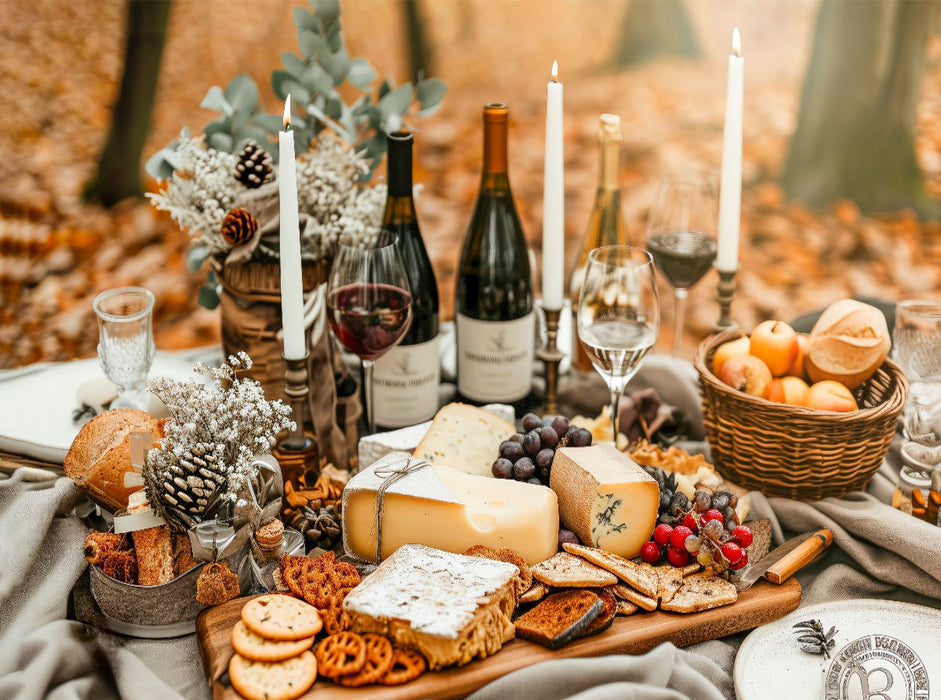 Fromage et vin, la combinaison parfaite - Puzzle photo CALVENDO' 