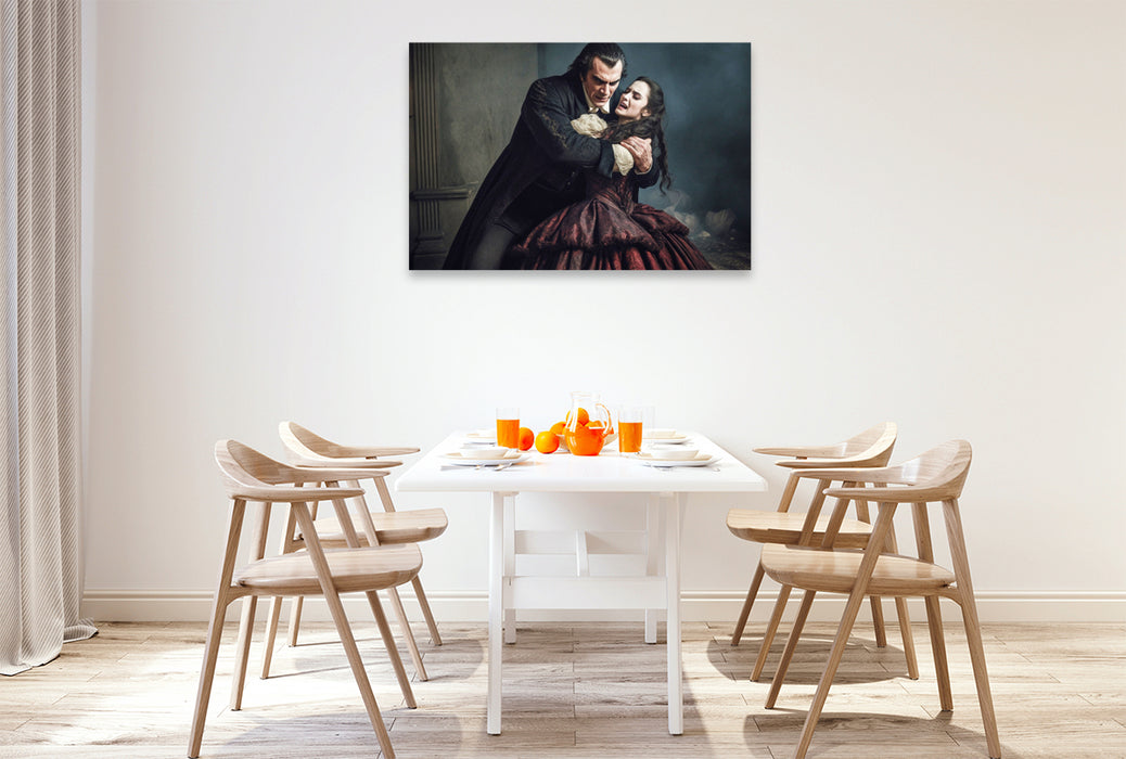 Premium textile canvas Count Dracula by Bram Stoker 