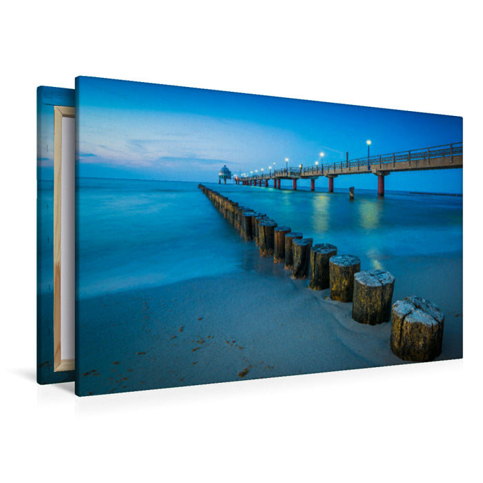 Premium textile canvas pier in Zingst 