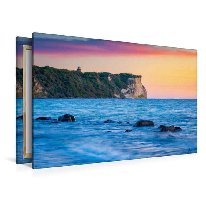 Premium textile canvas Sunrise at Cape Arkona 