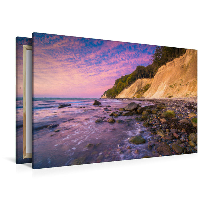 Premium textile canvas Dawn on the Chalk Coast 