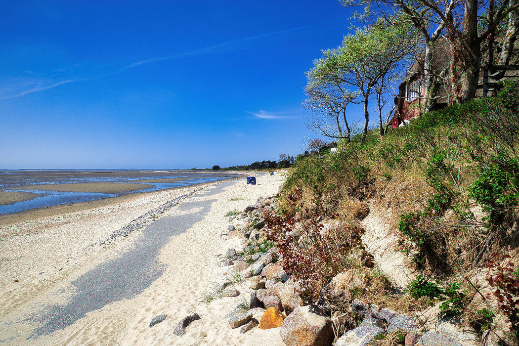 Premium textile canvas South Beach on the Frisian Karikik Island Föhr 